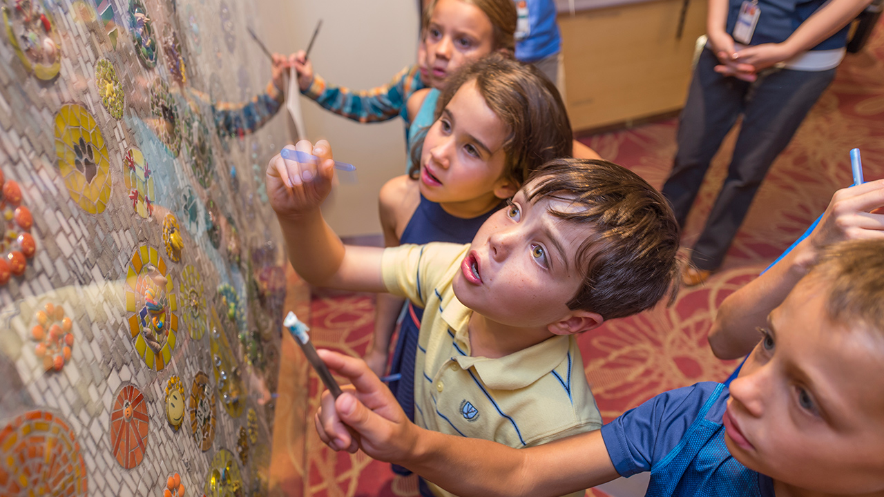 Kids scavenger hunt at Children’s Hospital Colorado