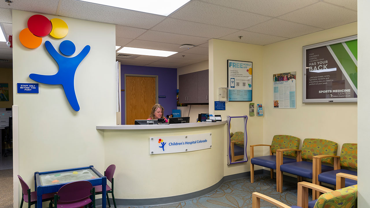 Orthopedic Care, Centennial patient exam room