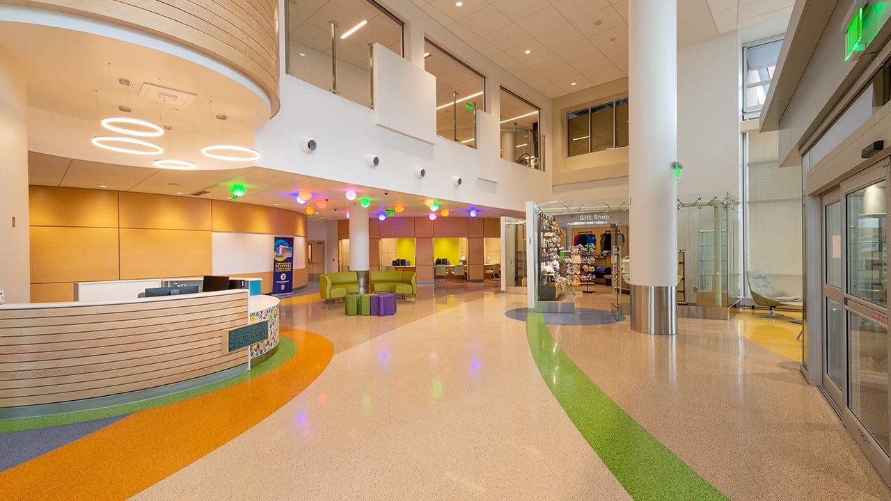 Children's Hospital Colorado, Colorado Springs atrium