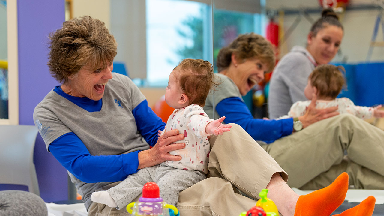 Provider and patient at Therapy Care, Highlands Ranch