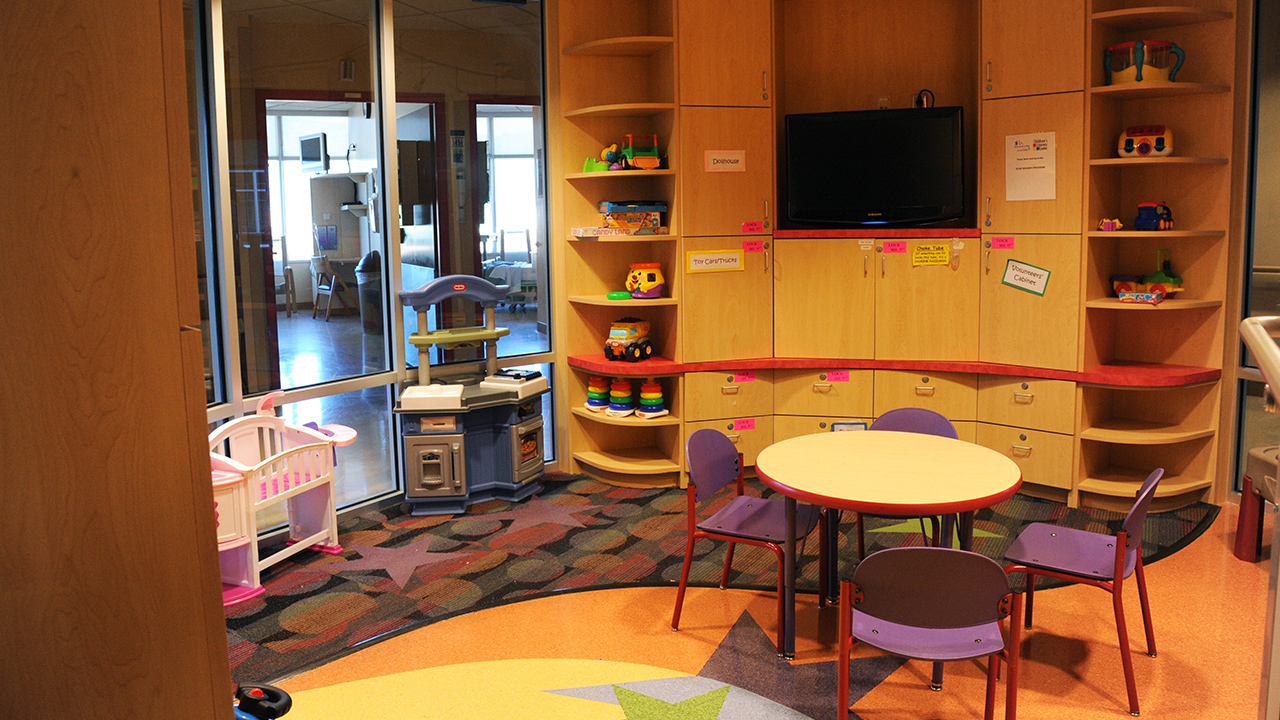 Memorial Hospital patient play room