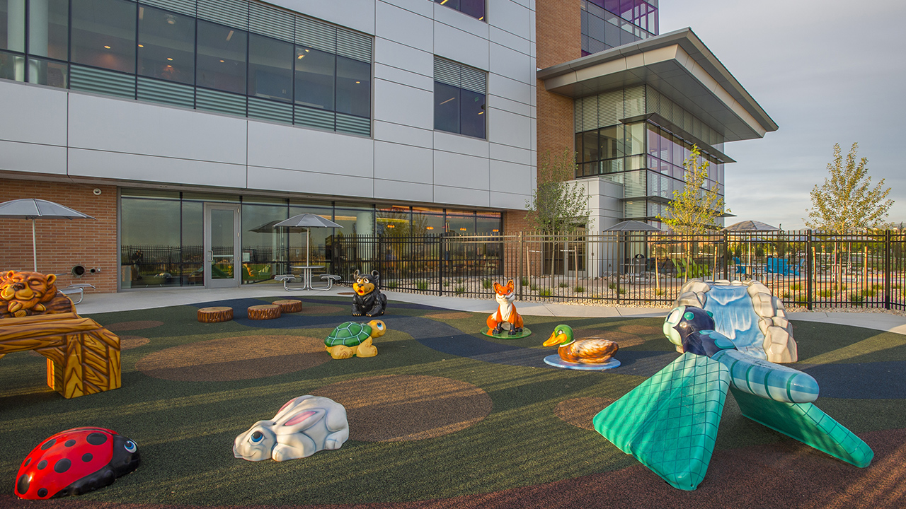 South Campus outdoor play area