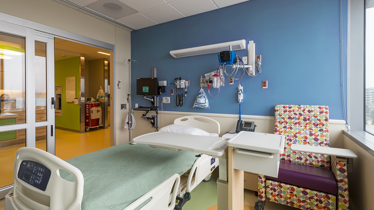 South Campus inpatient room