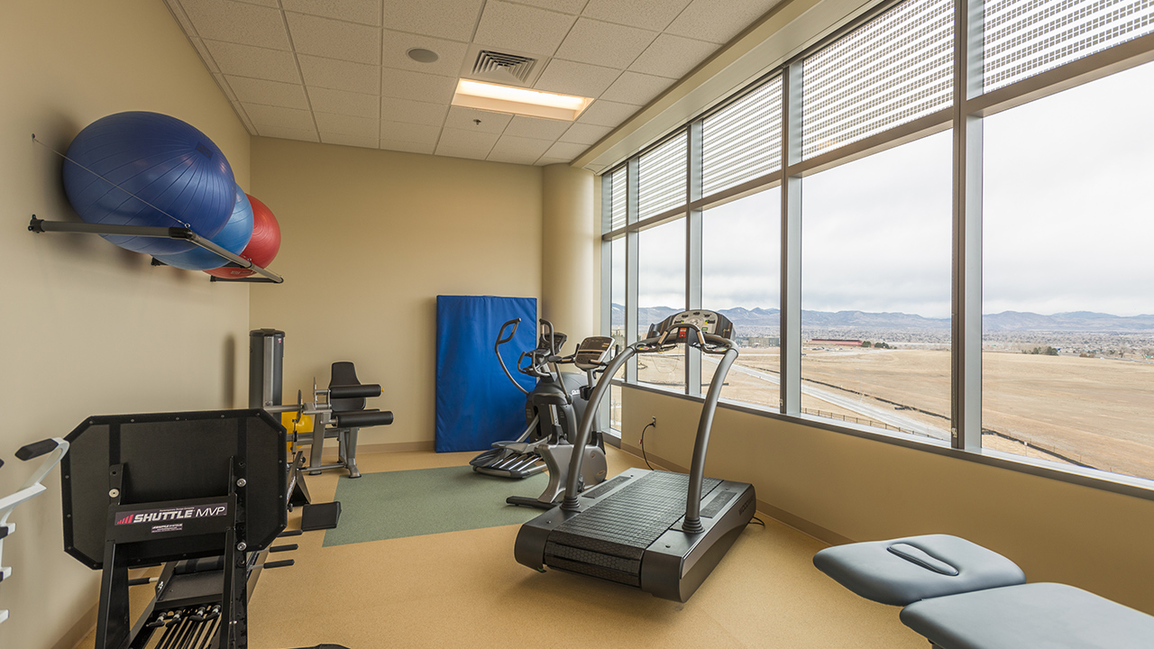 South Campus sports medicine and therapy gym