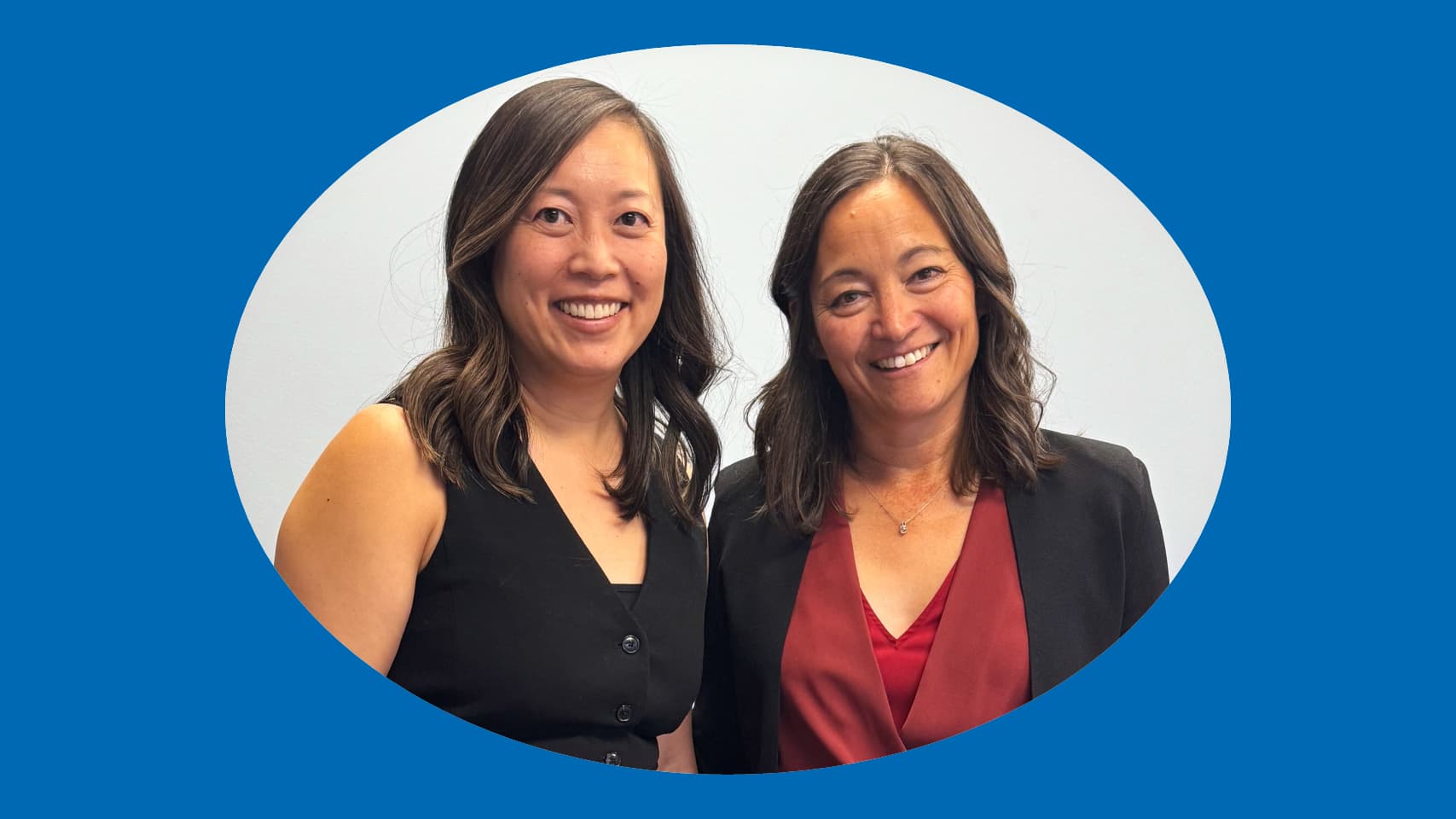 Dr. Stephanie Nakano (left) and Dr. Shelley Miyamoto (right) are cardiologists at Children’s Hospital Colorado researching how to improve the lives of children born with heart conditions using a grant awarded to them by the American Heart Association and Additional Ventures.