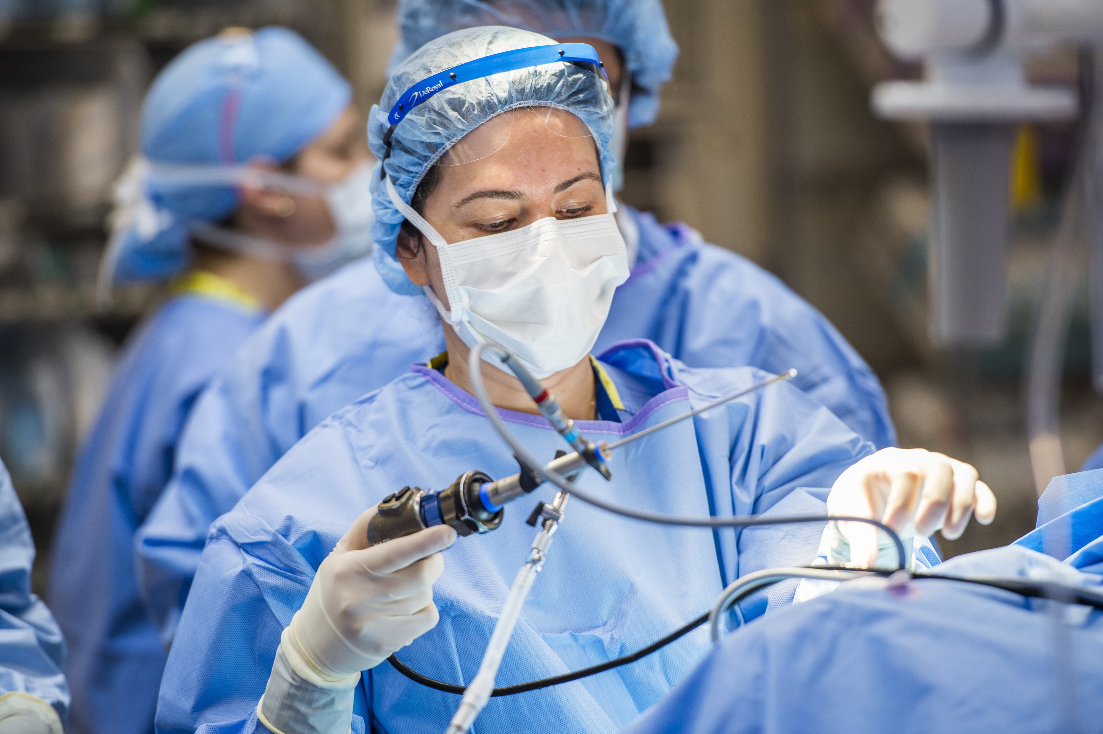 Colorectal surgeon, Dr. Andrea Bischoff, performs surgery at Children’s Hospital Colorado.