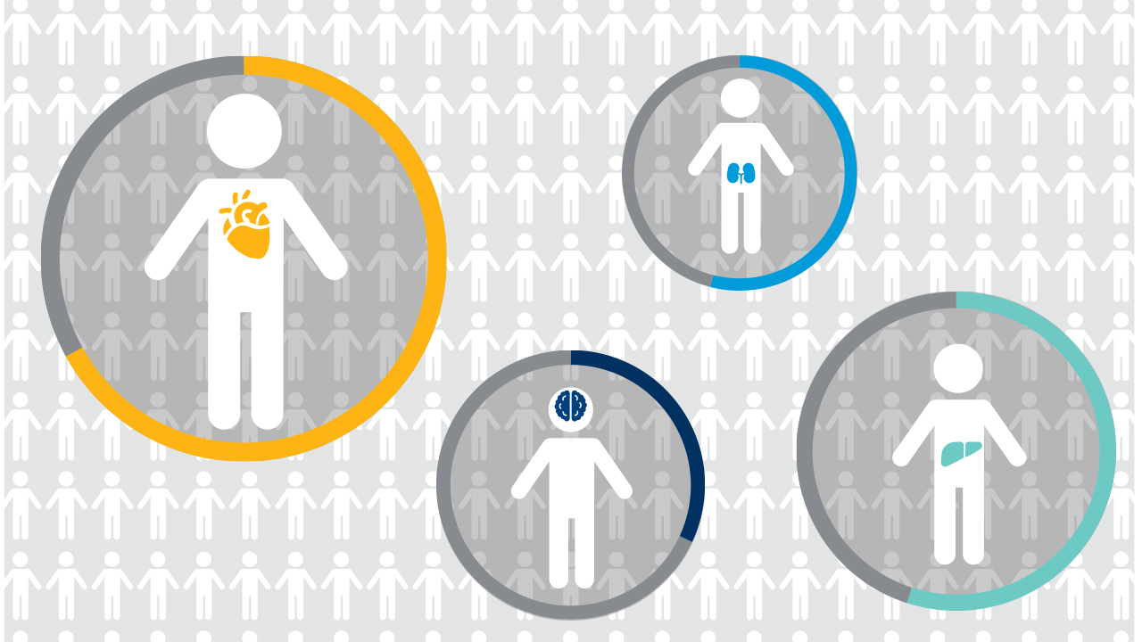 graphic of patients with ailments