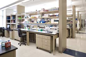 A research lab module on the Anschutz Medical Campus.