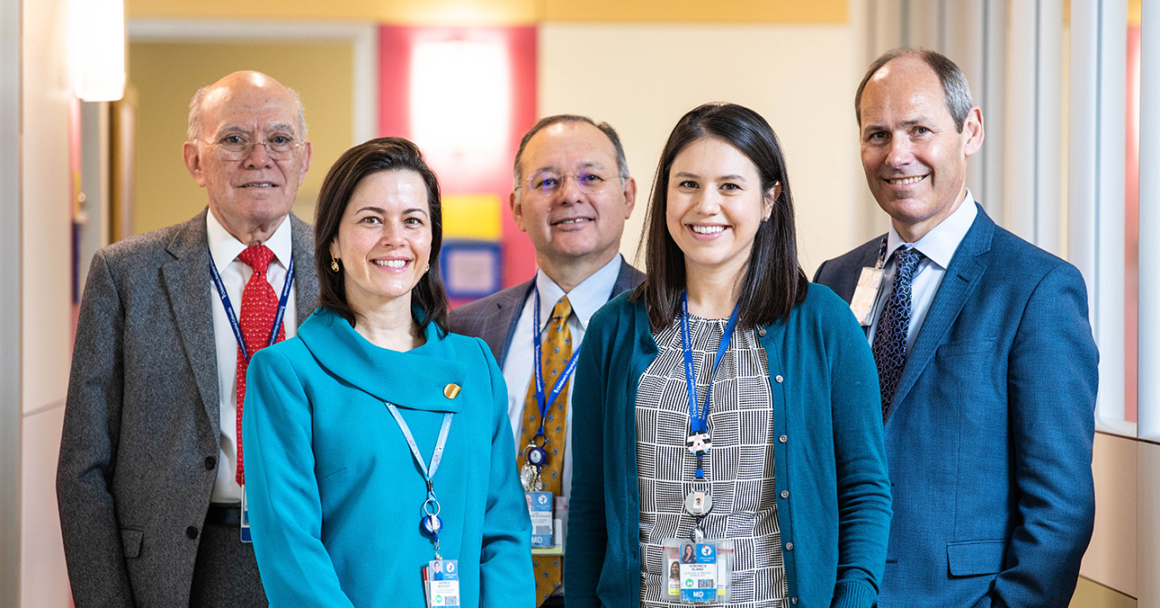 Children's Hospital Colorado colorectal team photo