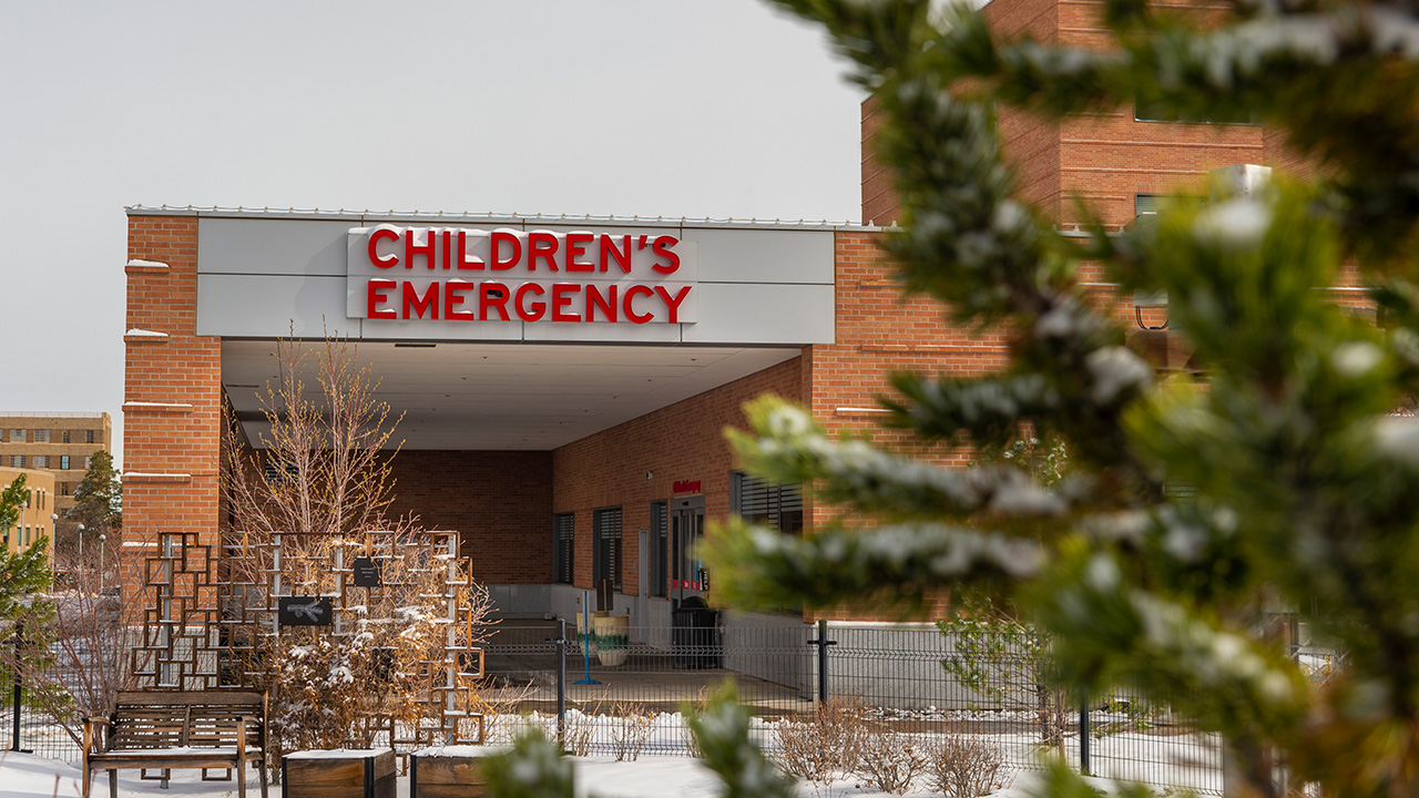 Children's Hospital Colorado emergency room exterior